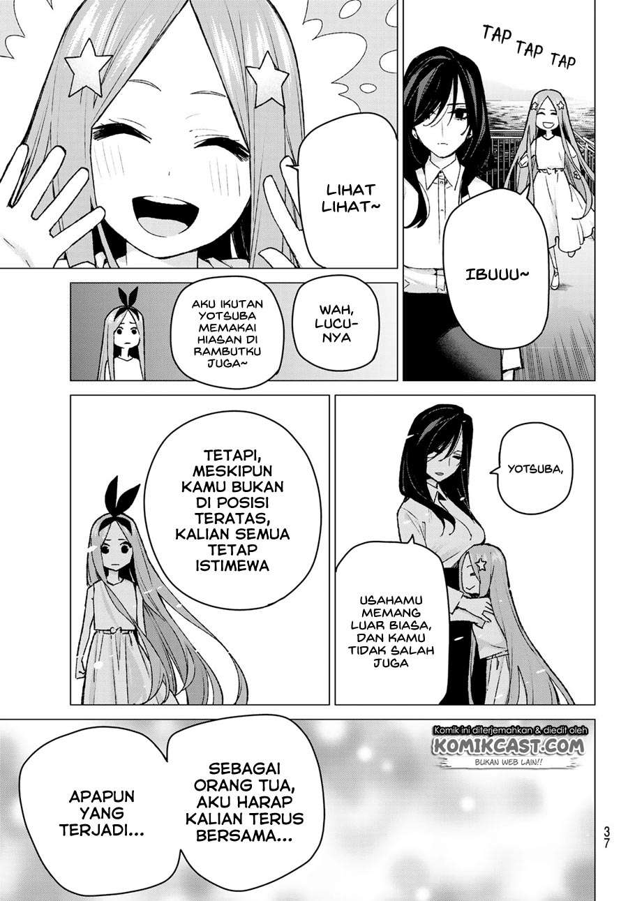 Go-toubun no Hanayome Chapter 88 - halaman 23