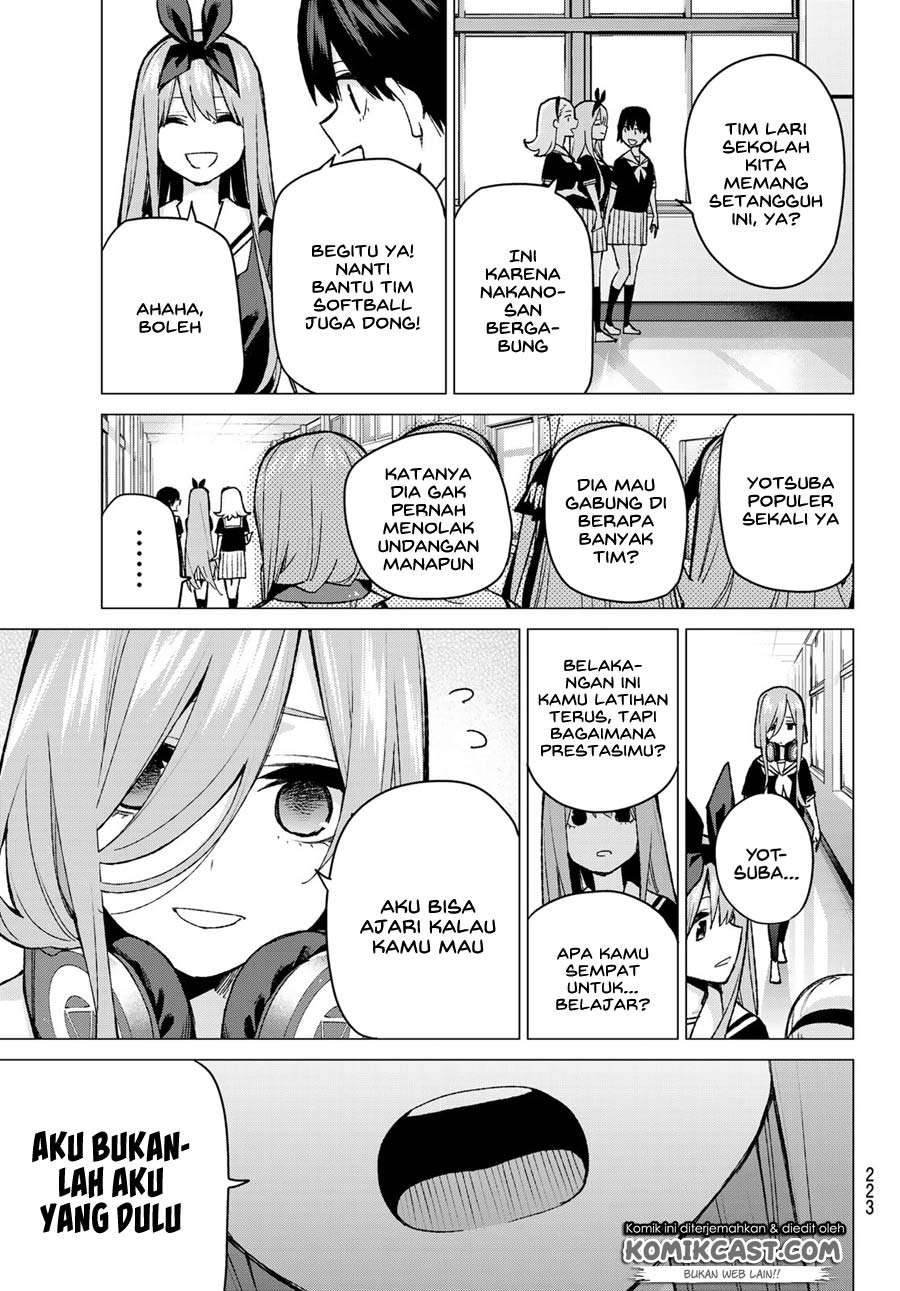 Go-toubun no Hanayome Chapter 89 - halaman 11