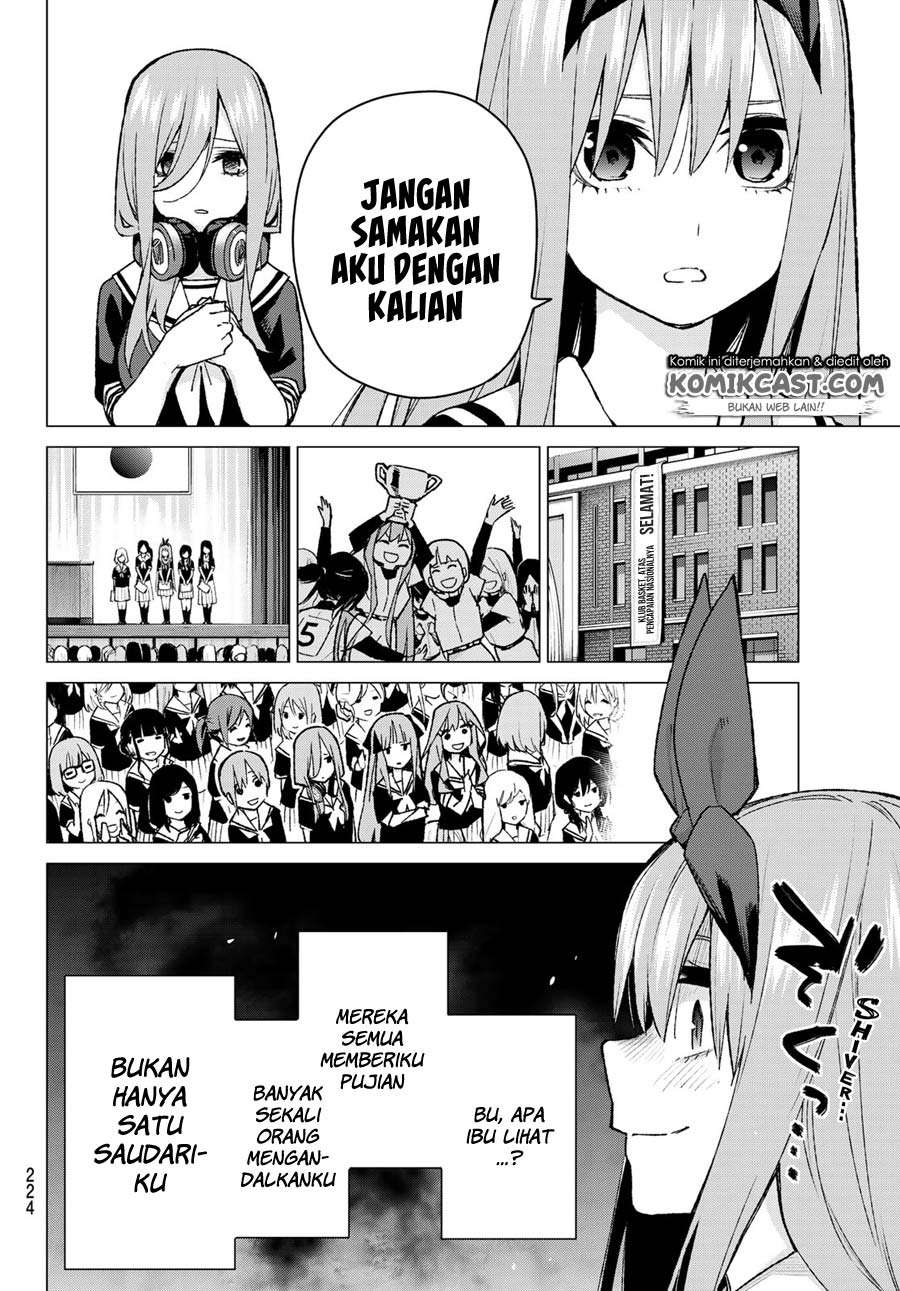 Go-toubun no Hanayome Chapter 89 - halaman 12