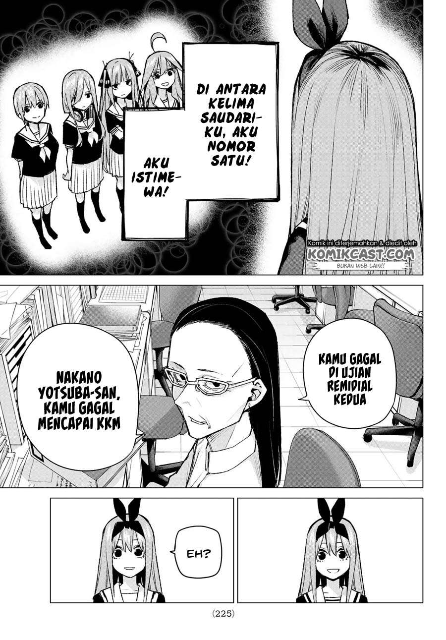 Go-toubun no Hanayome Chapter 89 - halaman 13