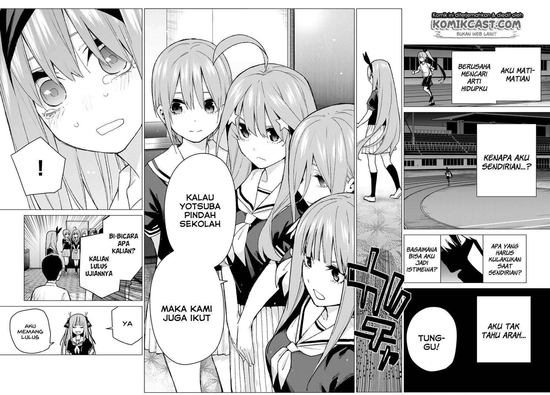 Go-toubun no Hanayome Chapter 89 - halaman 16