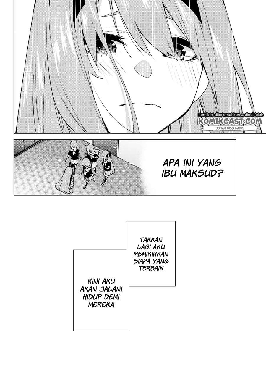 Go-toubun no Hanayome Chapter 89 - halaman 19