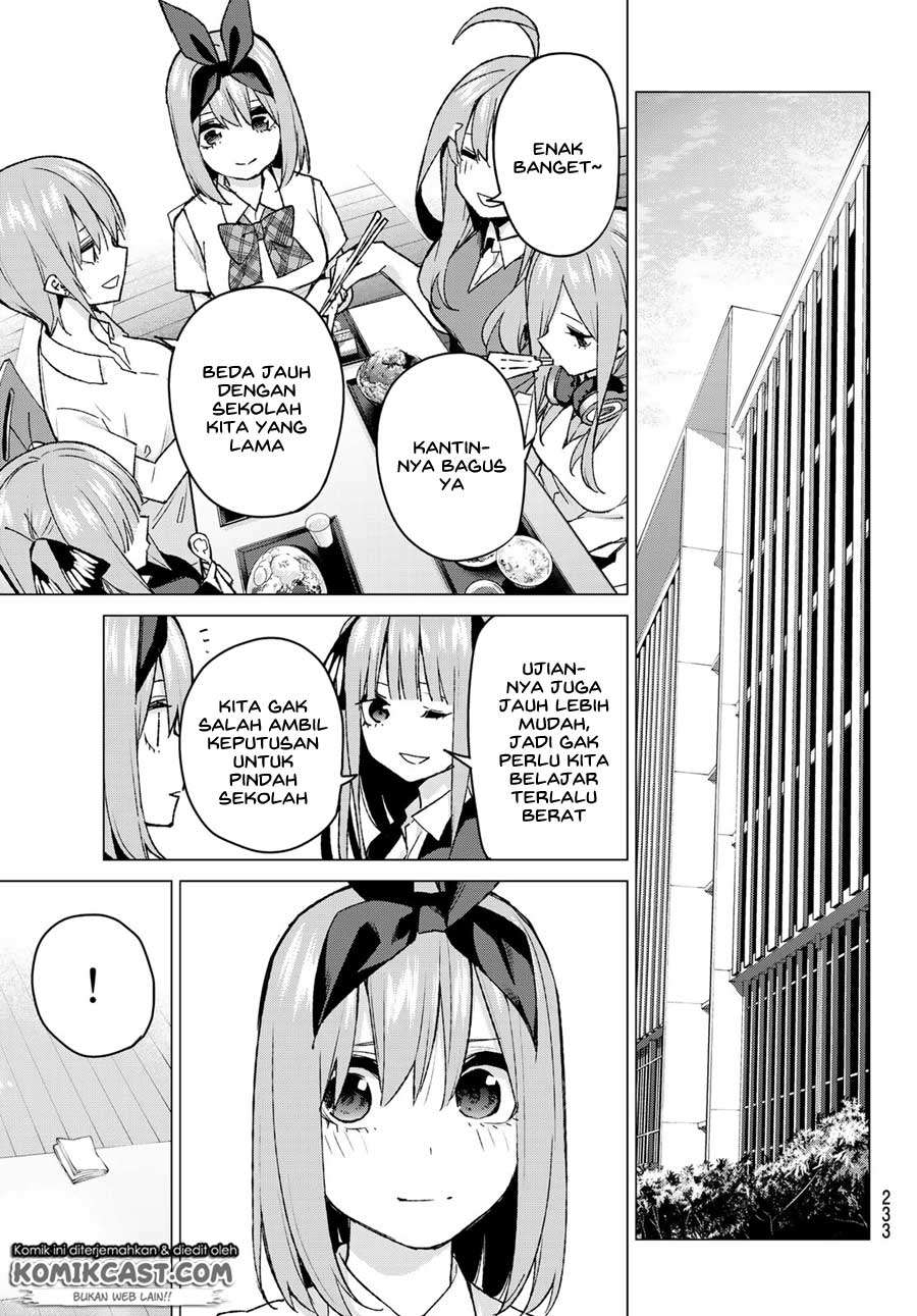 Go-toubun no Hanayome Chapter 89 - halaman 20
