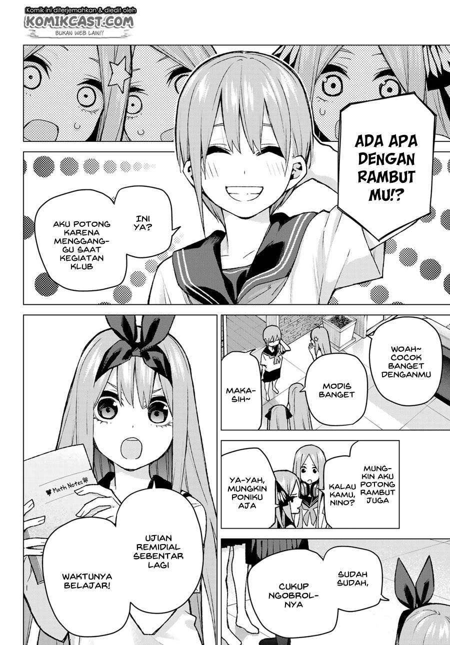 Go-toubun no Hanayome Chapter 89 - halaman 4