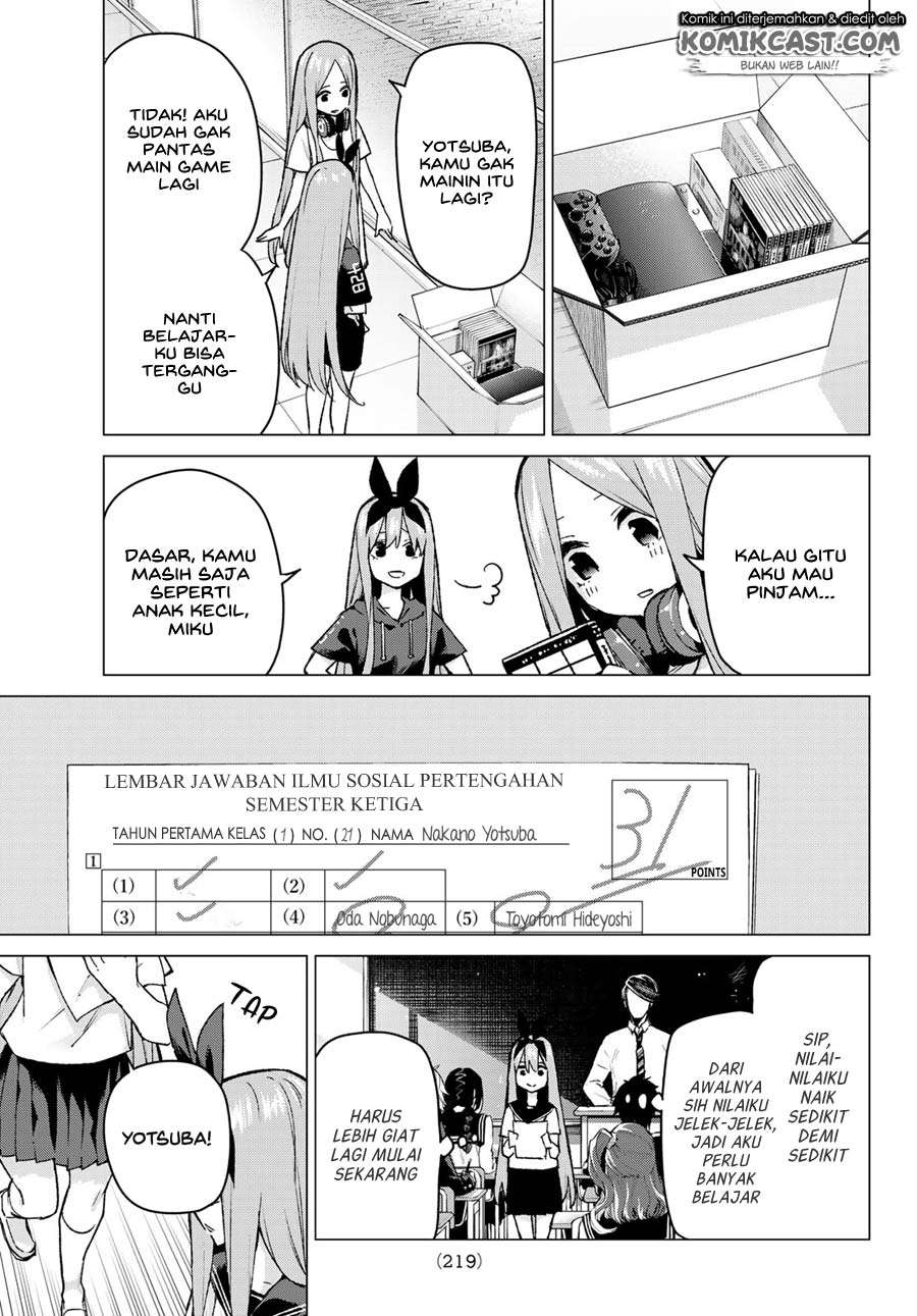 Go-toubun no Hanayome Chapter 89 - halaman 7