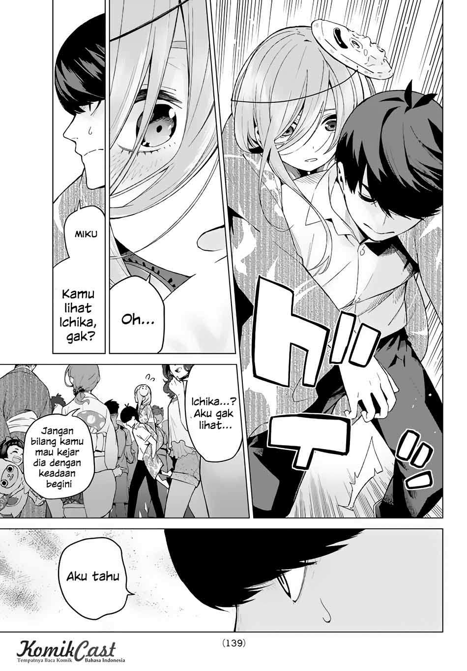 Go-toubun no Hanayome Chapter 9 - halaman 10