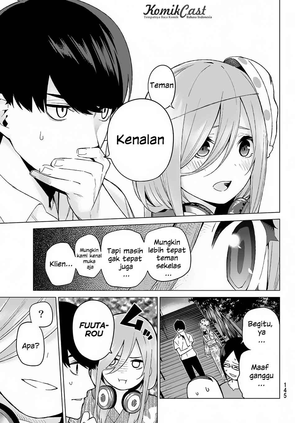 Go-toubun no Hanayome Chapter 9 - halaman 16