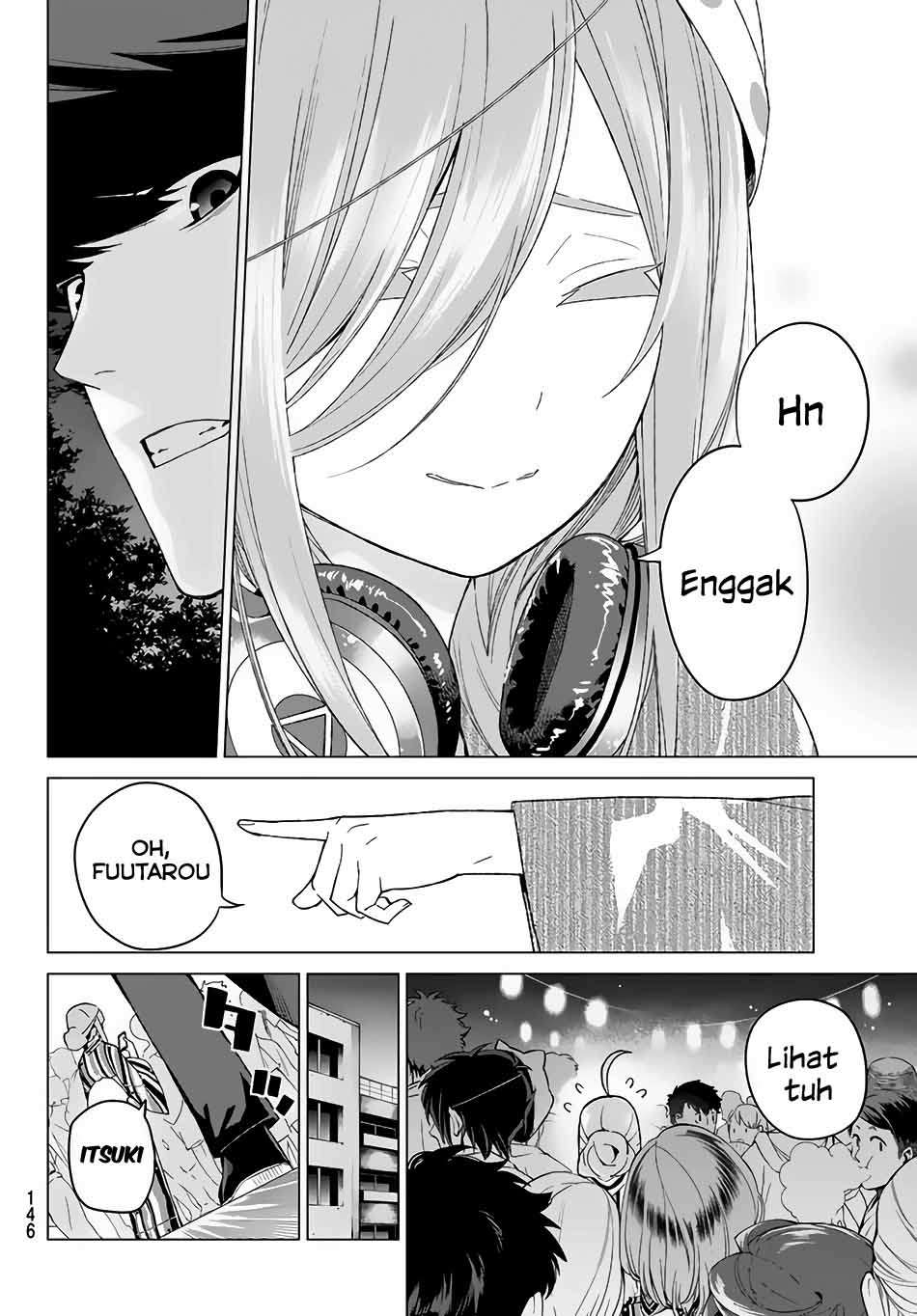 Go-toubun no Hanayome Chapter 9 - halaman 17