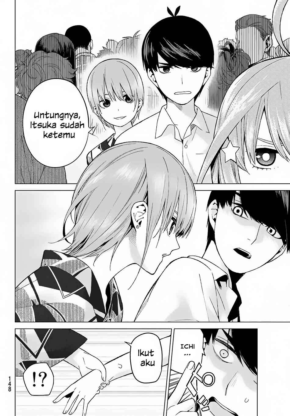 Go-toubun no Hanayome Chapter 9 - halaman 19