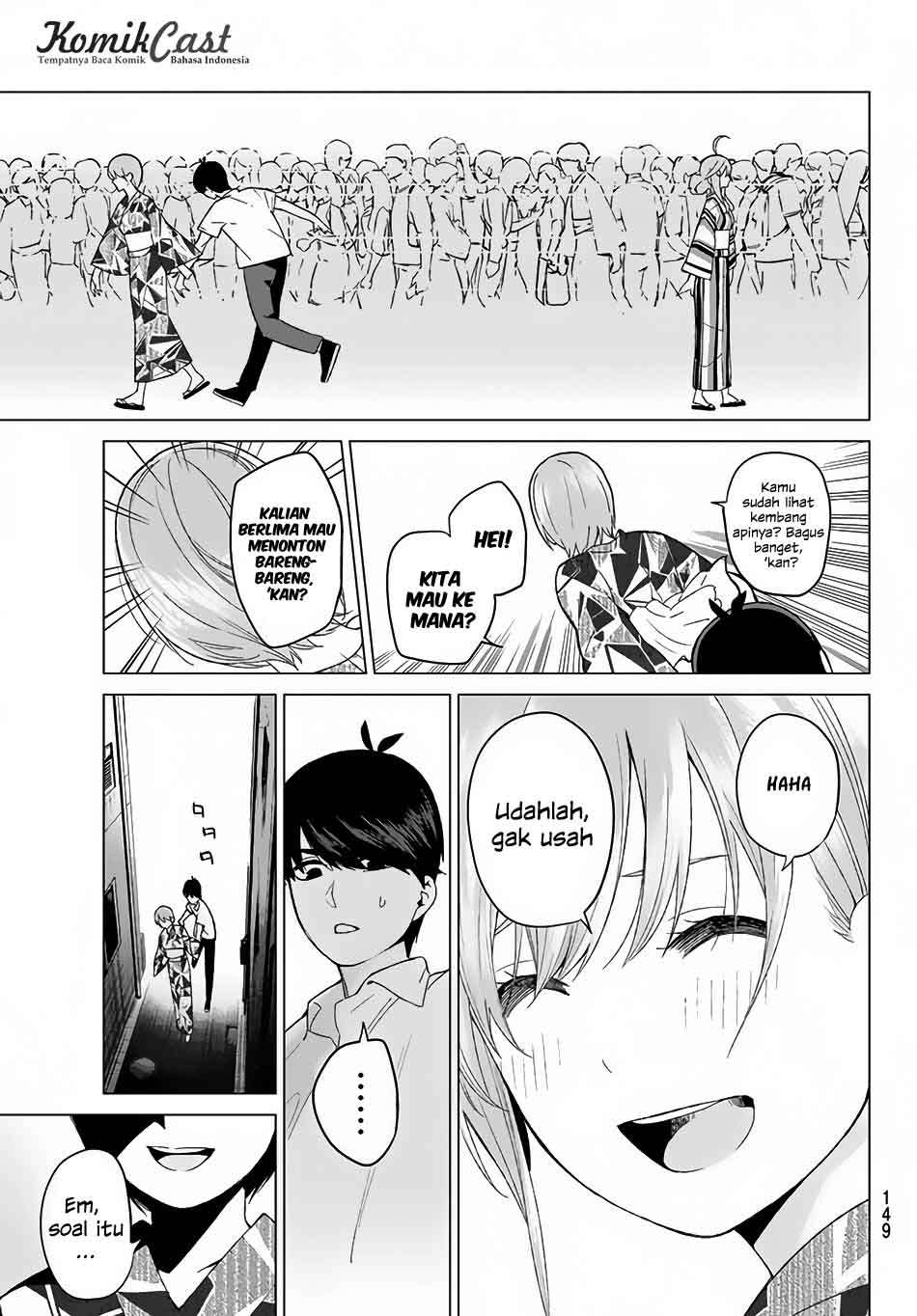 Go-toubun no Hanayome Chapter 9 - halaman 20
