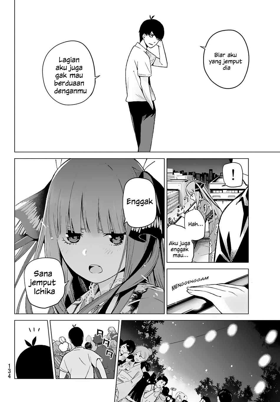 Go-toubun no Hanayome Chapter 9 - halaman 5