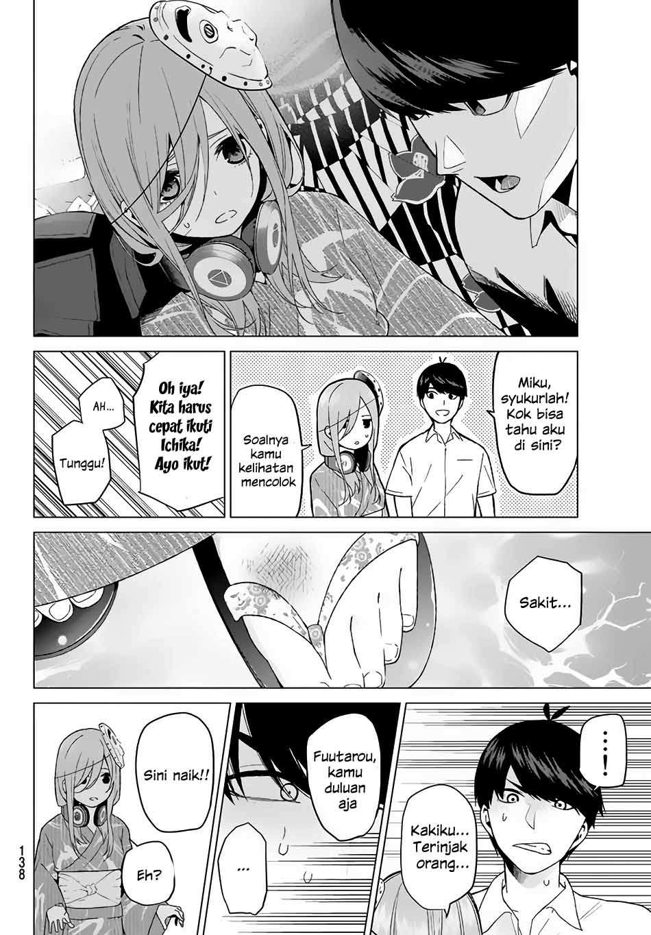 Go-toubun no Hanayome Chapter 9 - halaman 9