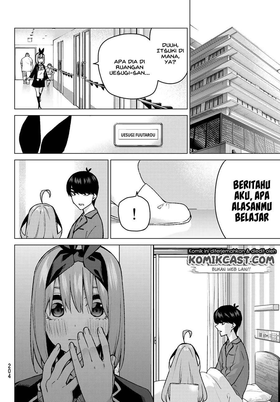 Go-toubun no Hanayome Chapter 90 - halaman 10