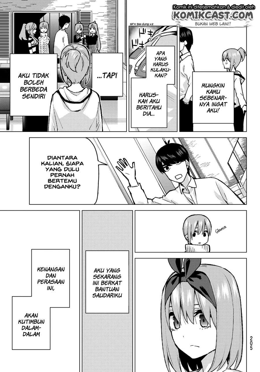 Go-toubun no Hanayome Chapter 90 - halaman 11
