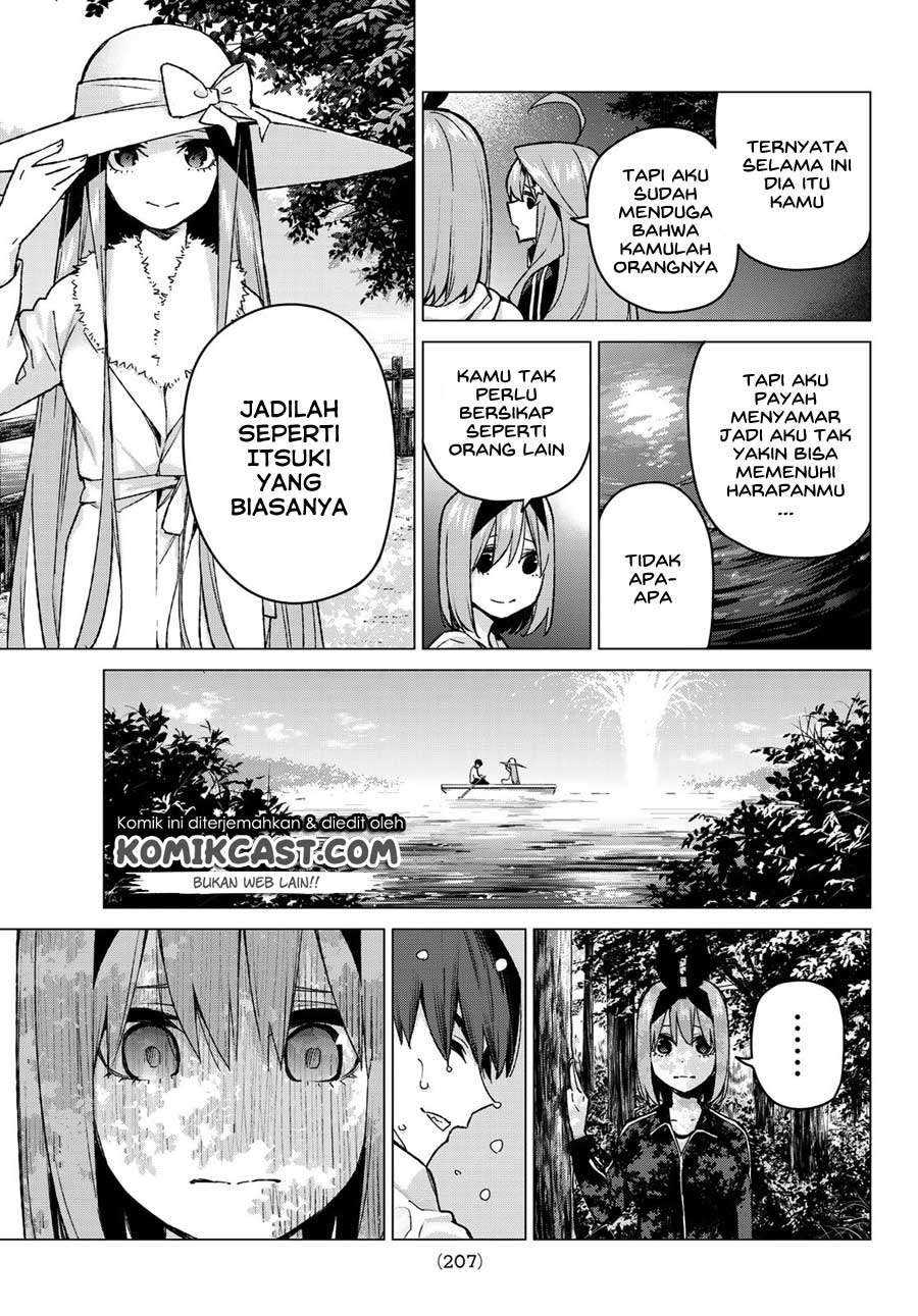 Go-toubun no Hanayome Chapter 90 - halaman 13