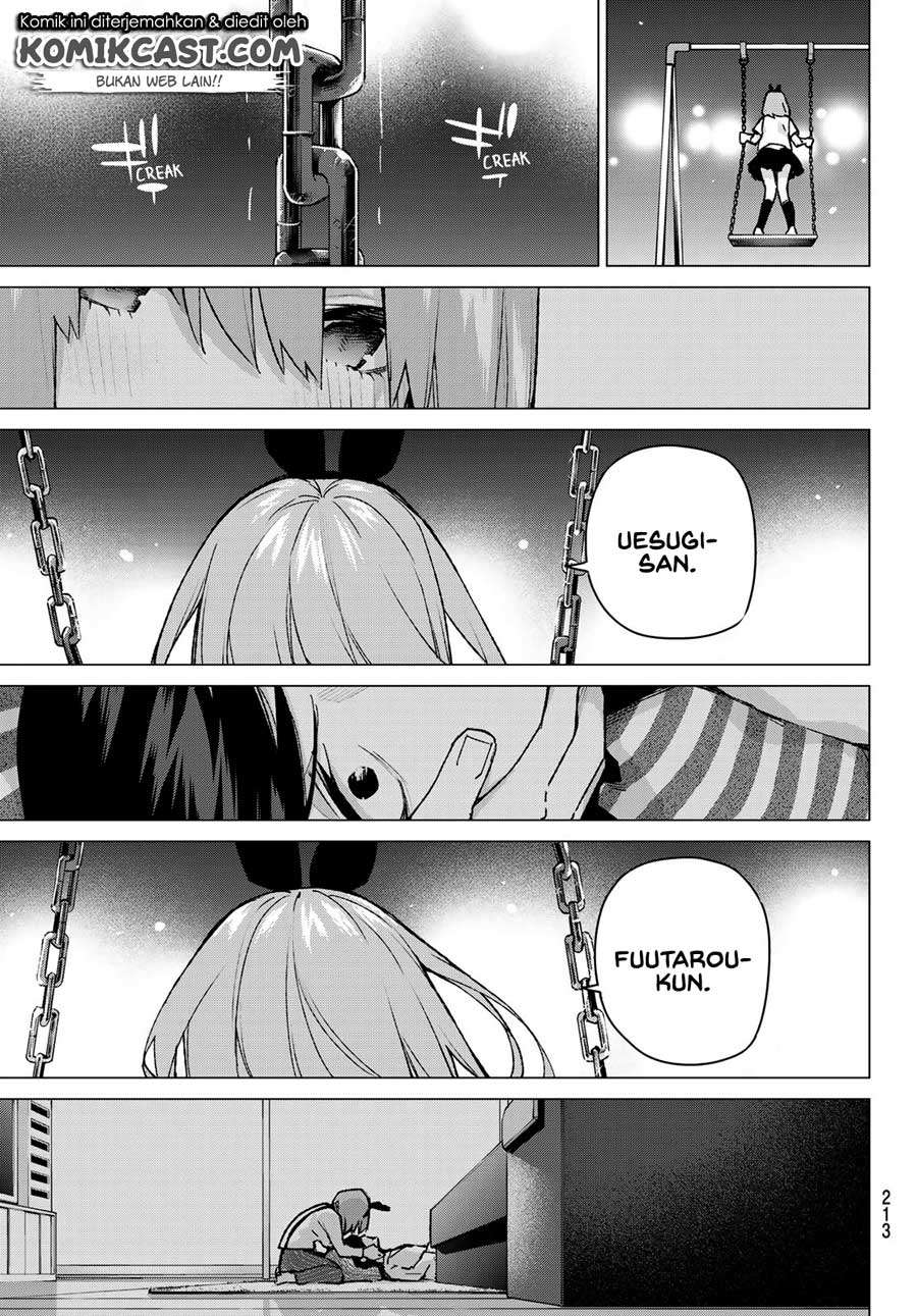 Go-toubun no Hanayome Chapter 90 - halaman 19