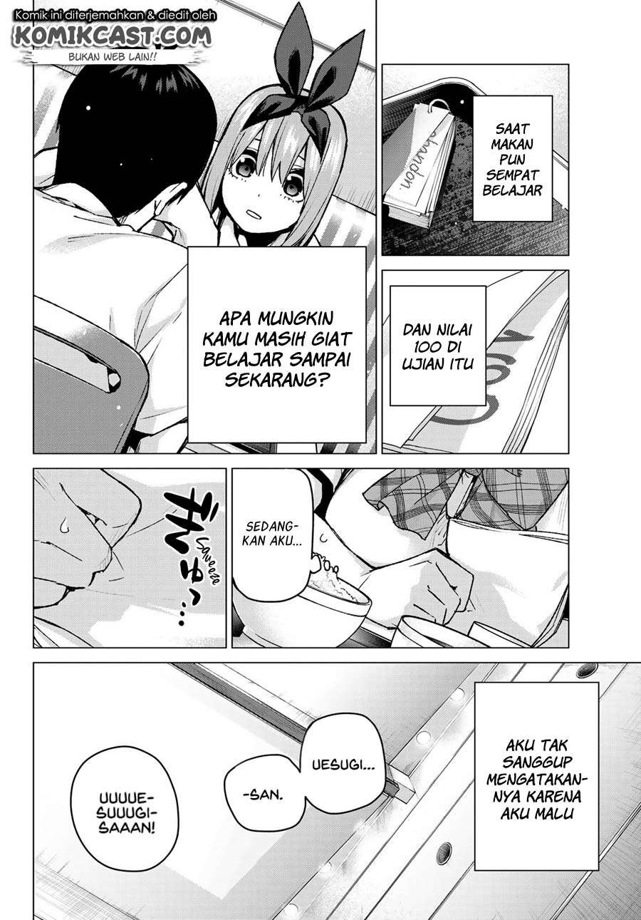 Go-toubun no Hanayome Chapter 90 - halaman 4