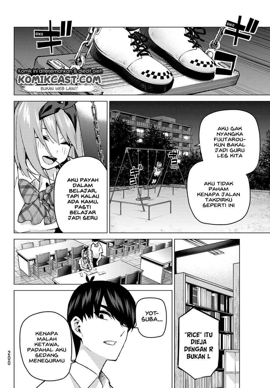 Go-toubun no Hanayome Chapter 90 - halaman 6