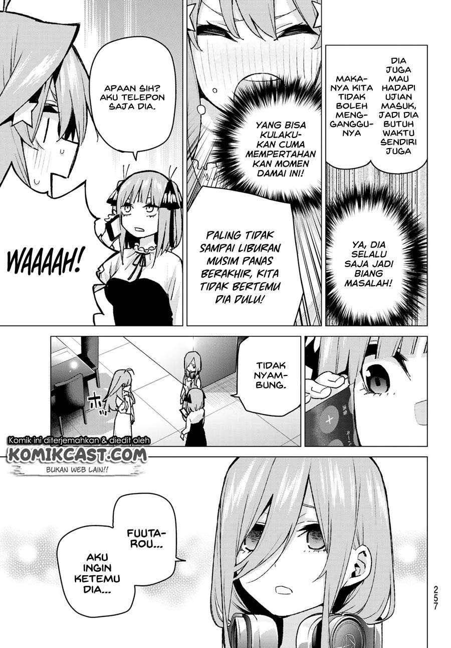 Go-toubun no Hanayome Chapter 91 - halaman 15