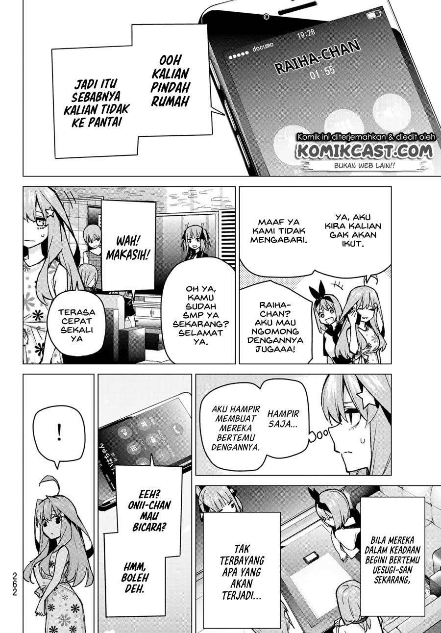 Go-toubun no Hanayome Chapter 91 - halaman 20