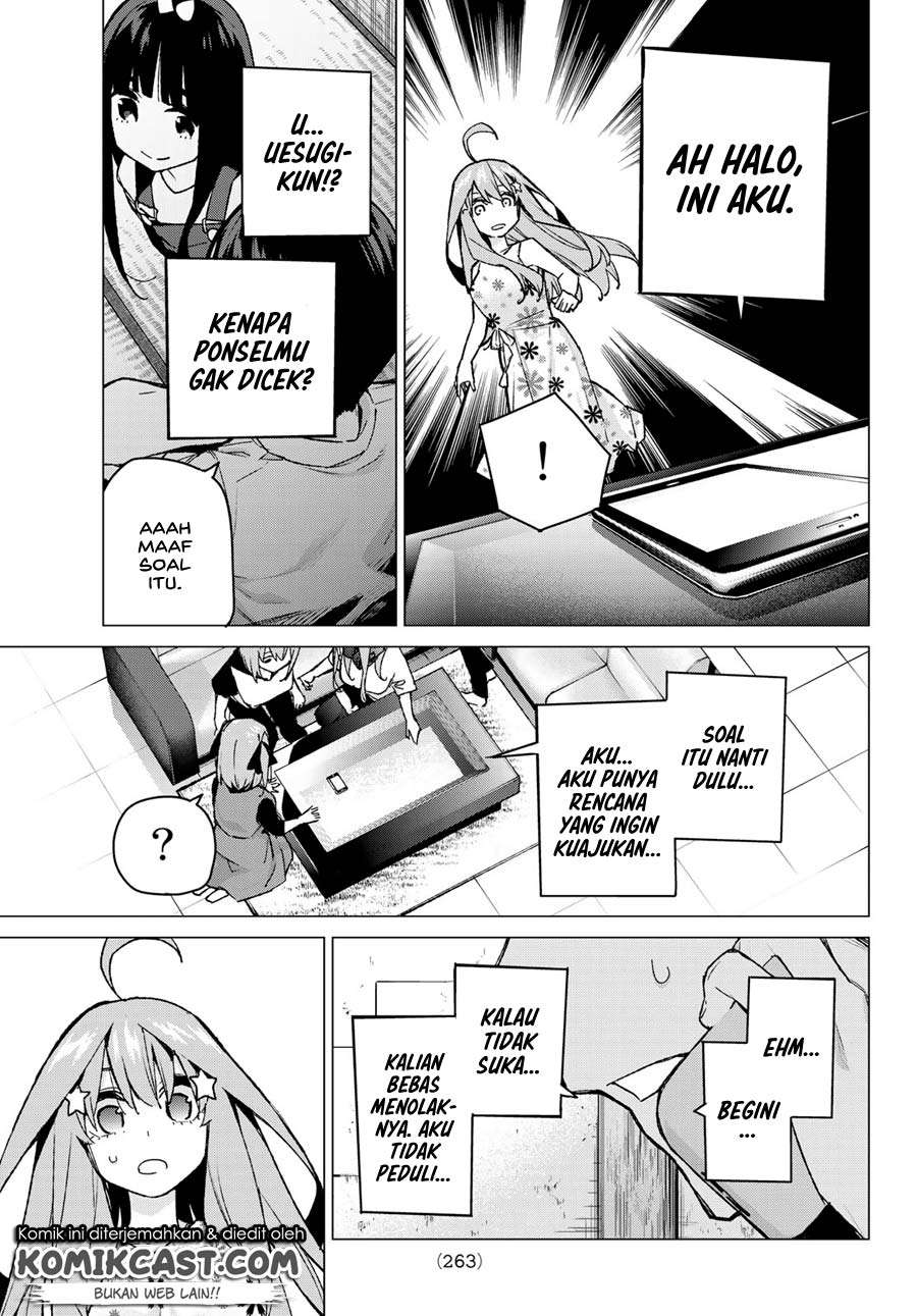 Go-toubun no Hanayome Chapter 91 - halaman 21