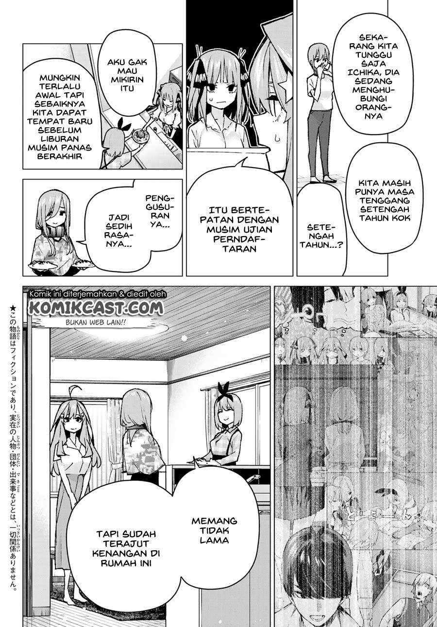 Go-toubun no Hanayome Chapter 91 - halaman 4