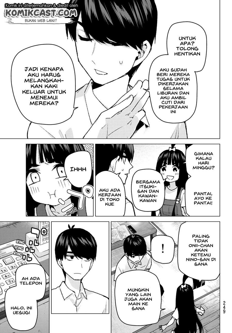 Go-toubun no Hanayome Chapter 91 - halaman 7