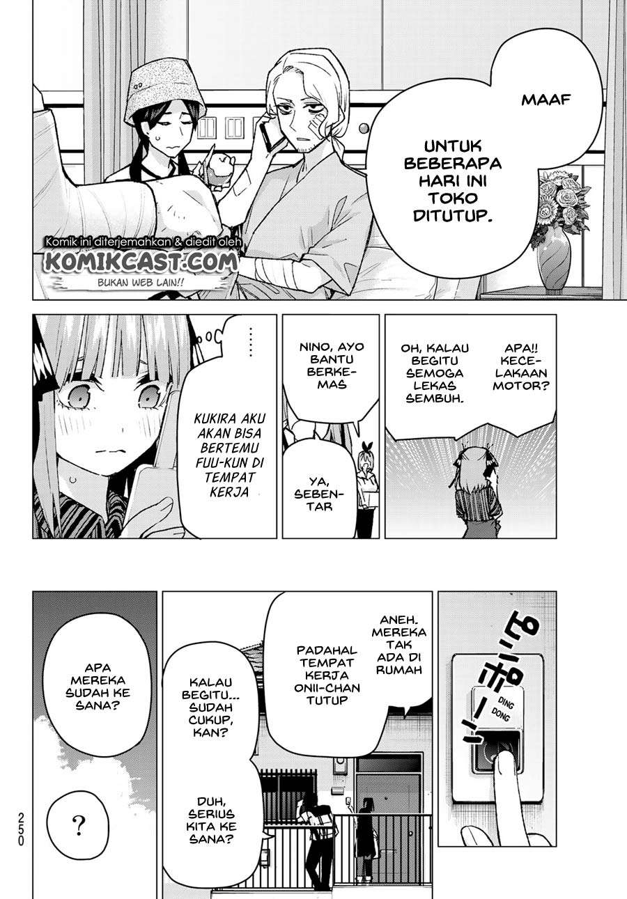 Go-toubun no Hanayome Chapter 91 - halaman 8