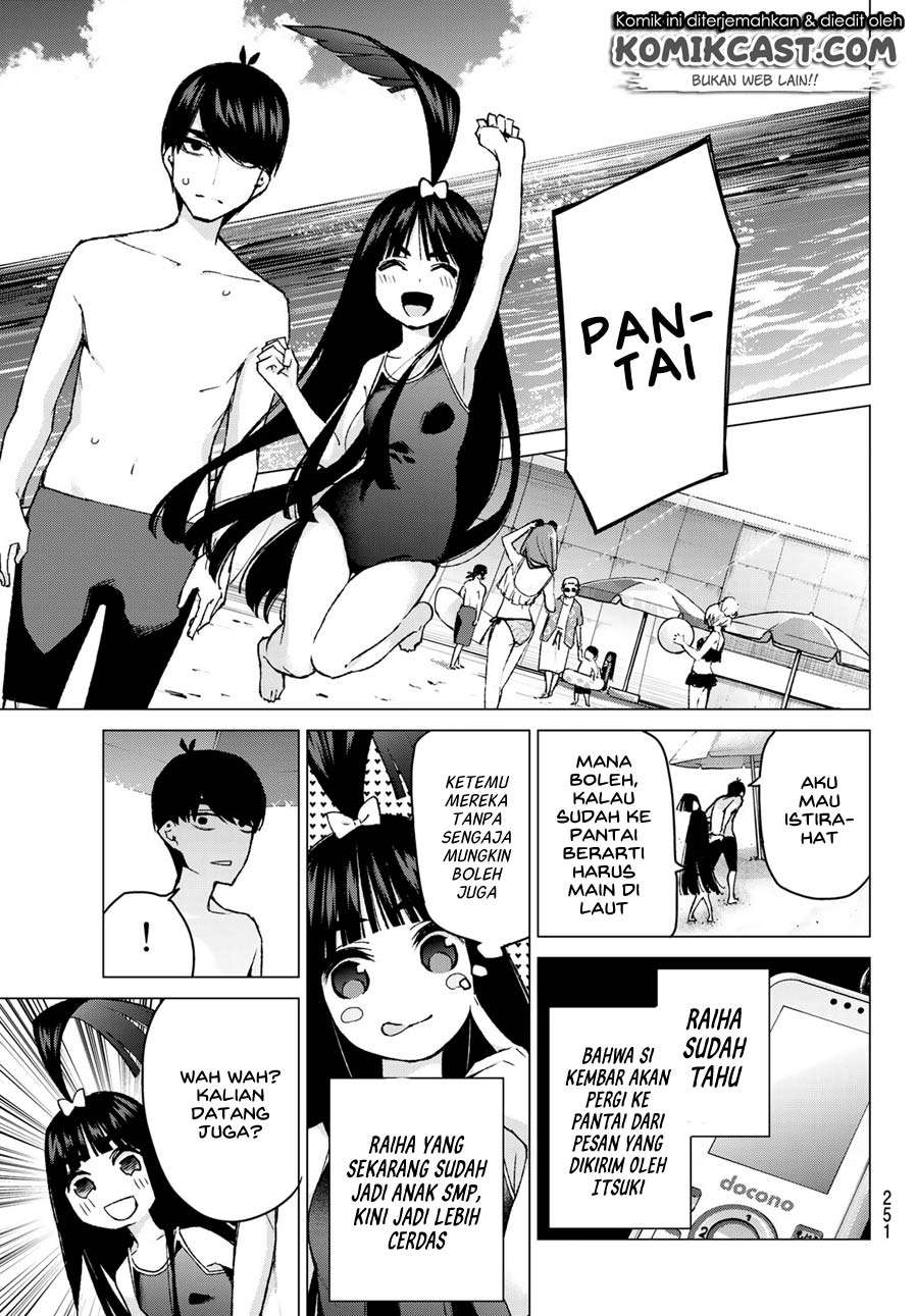 Go-toubun no Hanayome Chapter 91 - halaman 9