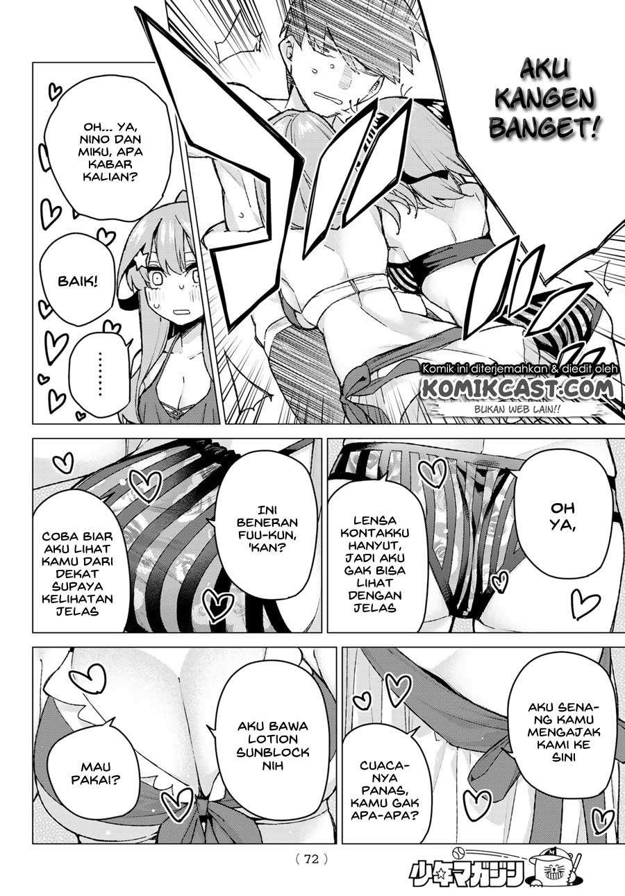 Go-toubun no Hanayome Chapter 92 - halaman 10