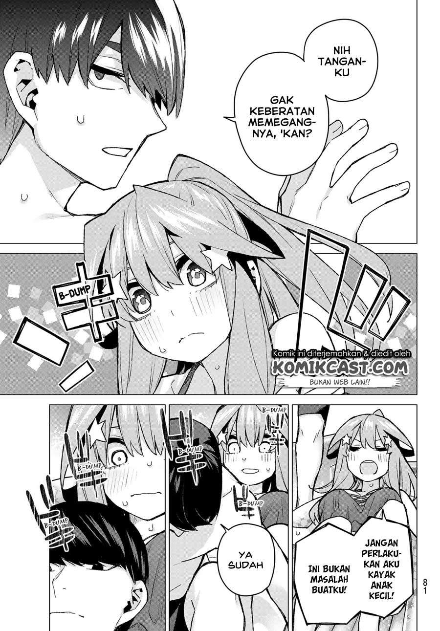 Go-toubun no Hanayome Chapter 92 - halaman 19