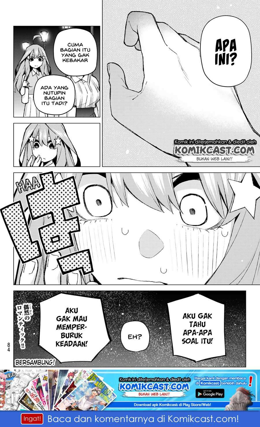 Go-toubun no Hanayome Chapter 92 - halaman 22