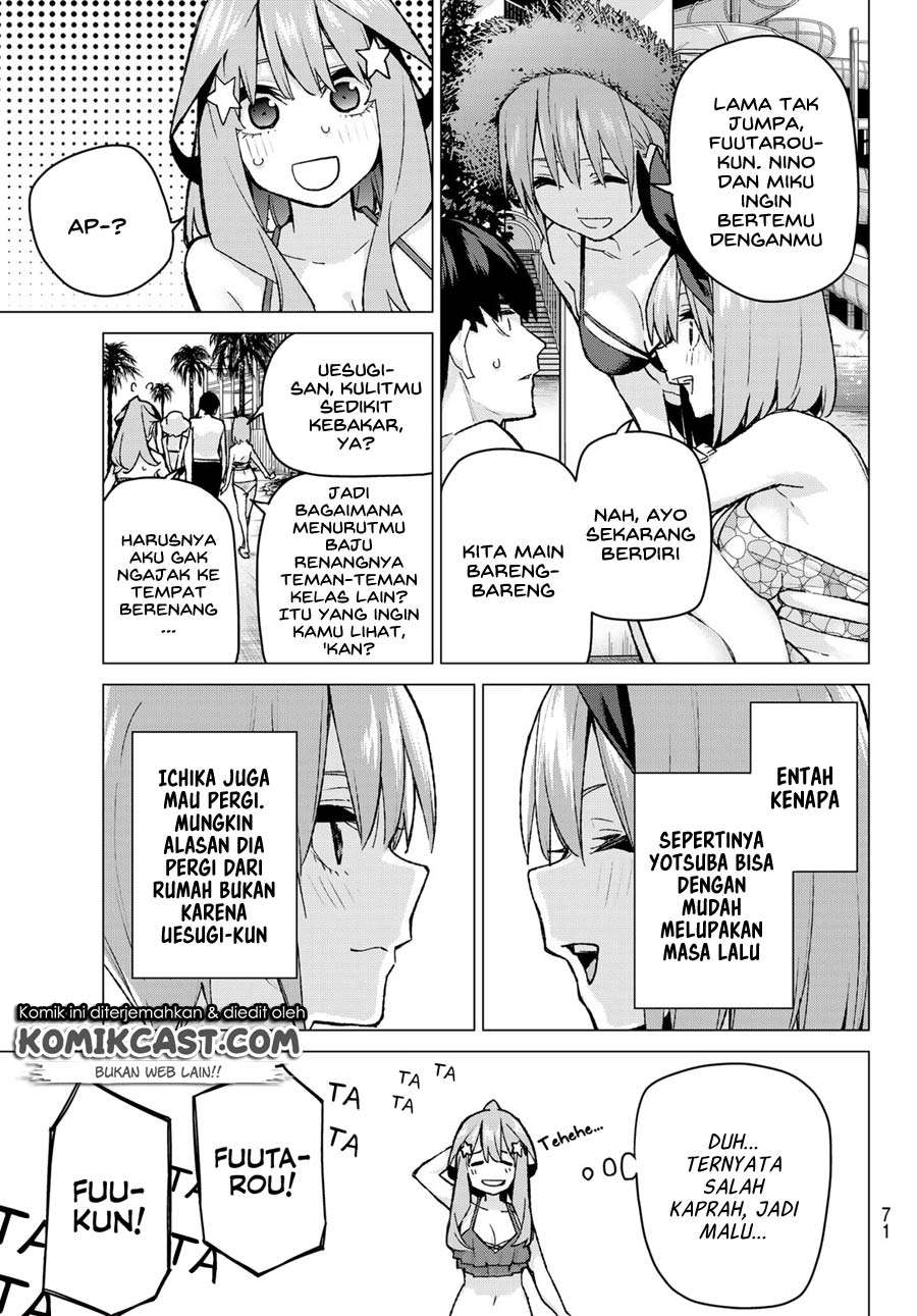 Go-toubun no Hanayome Chapter 92 - halaman 9