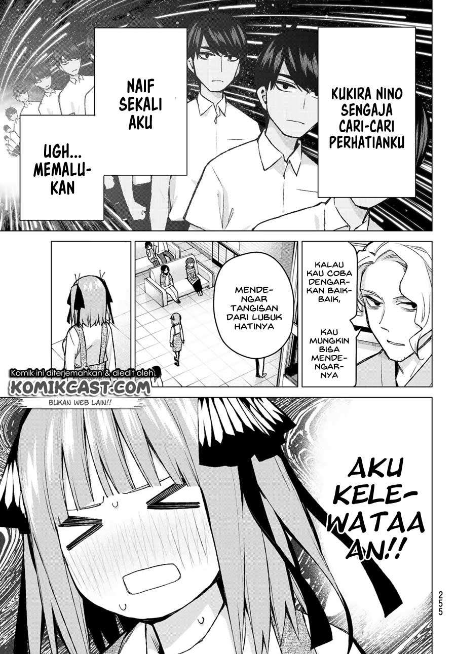 Go-toubun no Hanayome Chapter 93 - halaman 11