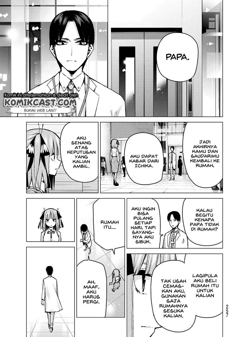 Go-toubun no Hanayome Chapter 93 - halaman 13