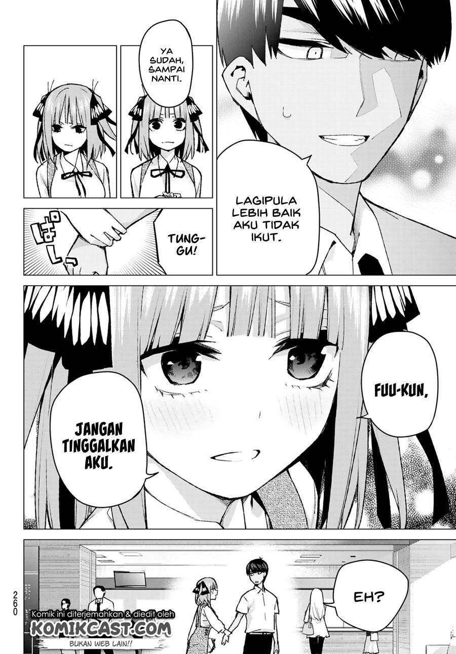 Go-toubun no Hanayome Chapter 93 - halaman 16