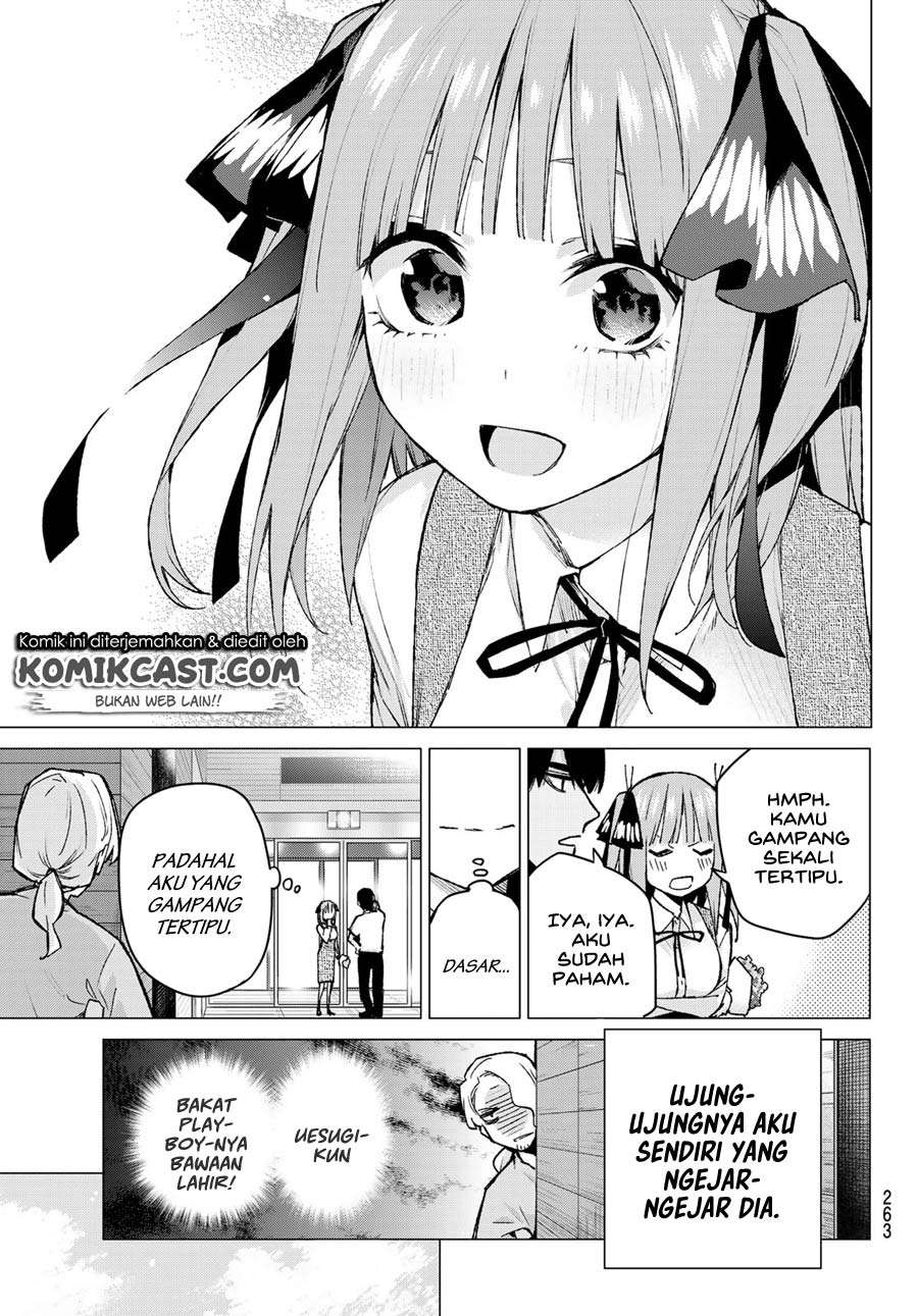 Go-toubun no Hanayome Chapter 93 - halaman 19