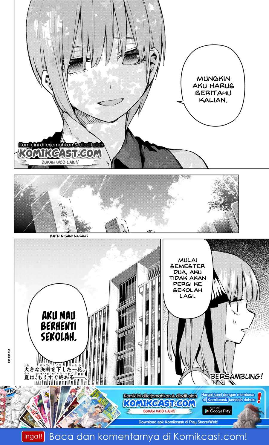 Go-toubun no Hanayome Chapter 93 - halaman 22