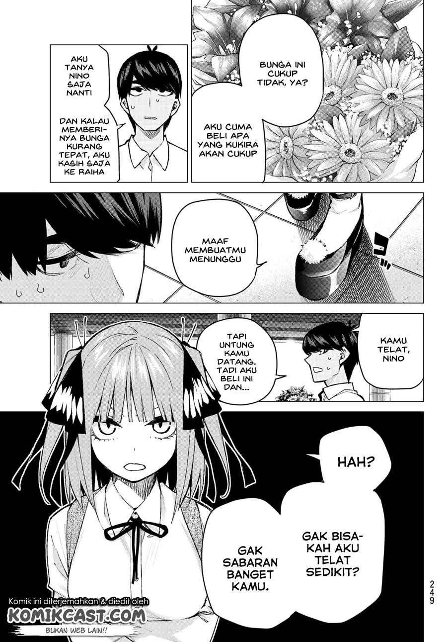 Go-toubun no Hanayome Chapter 93 - halaman 5