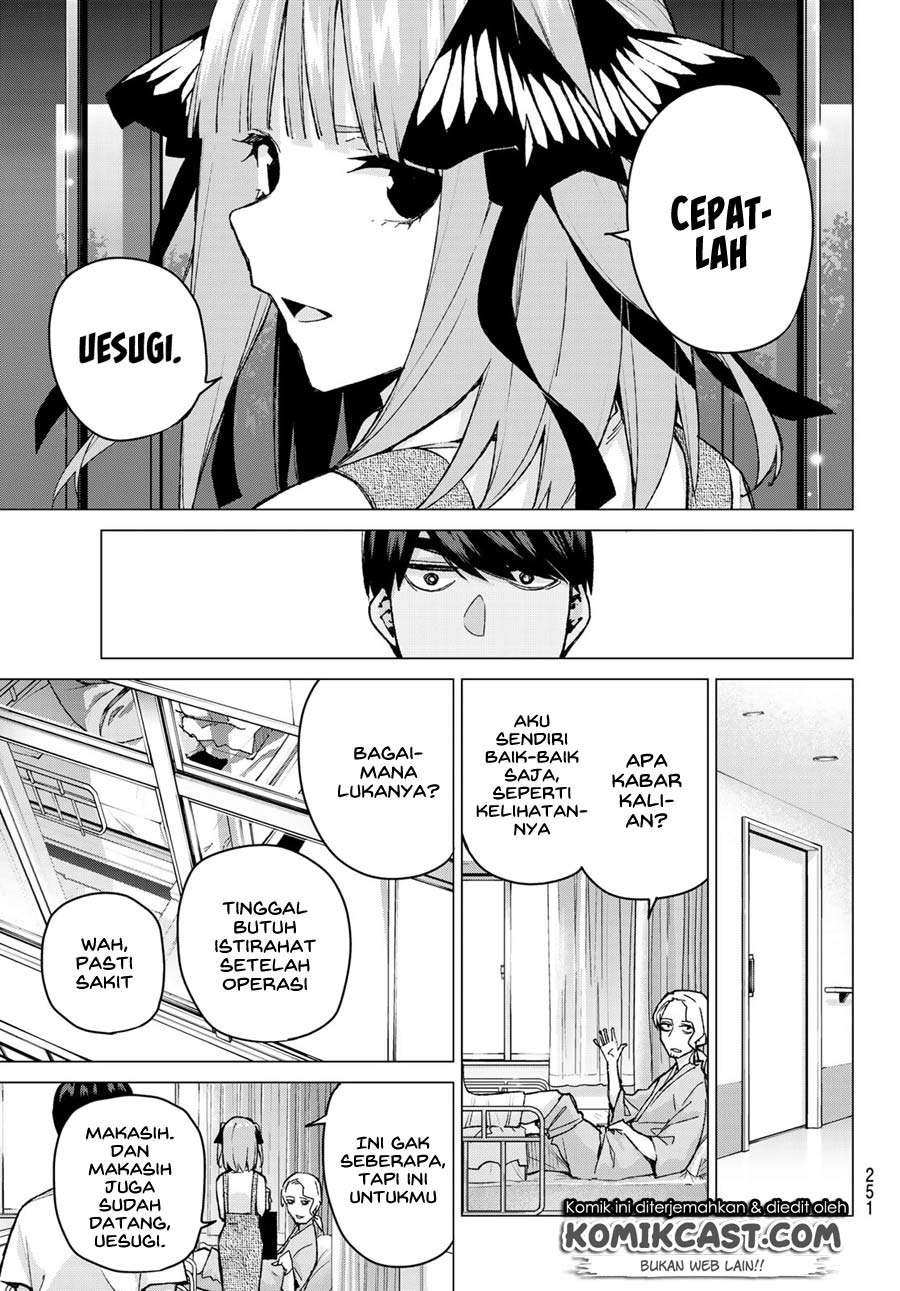 Go-toubun no Hanayome Chapter 93 - halaman 7