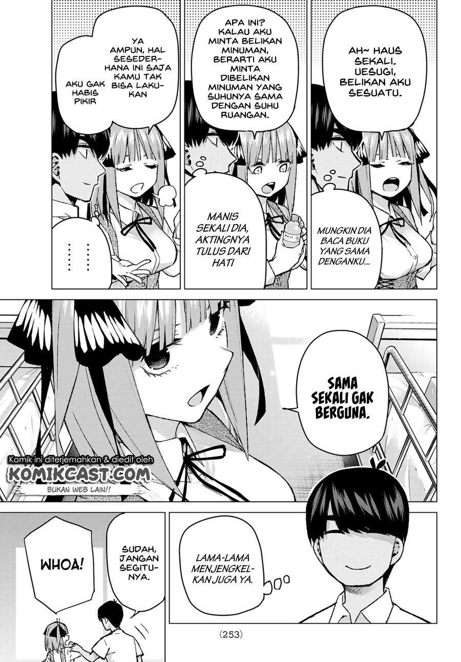 Go-toubun no Hanayome Chapter 93 - halaman 9