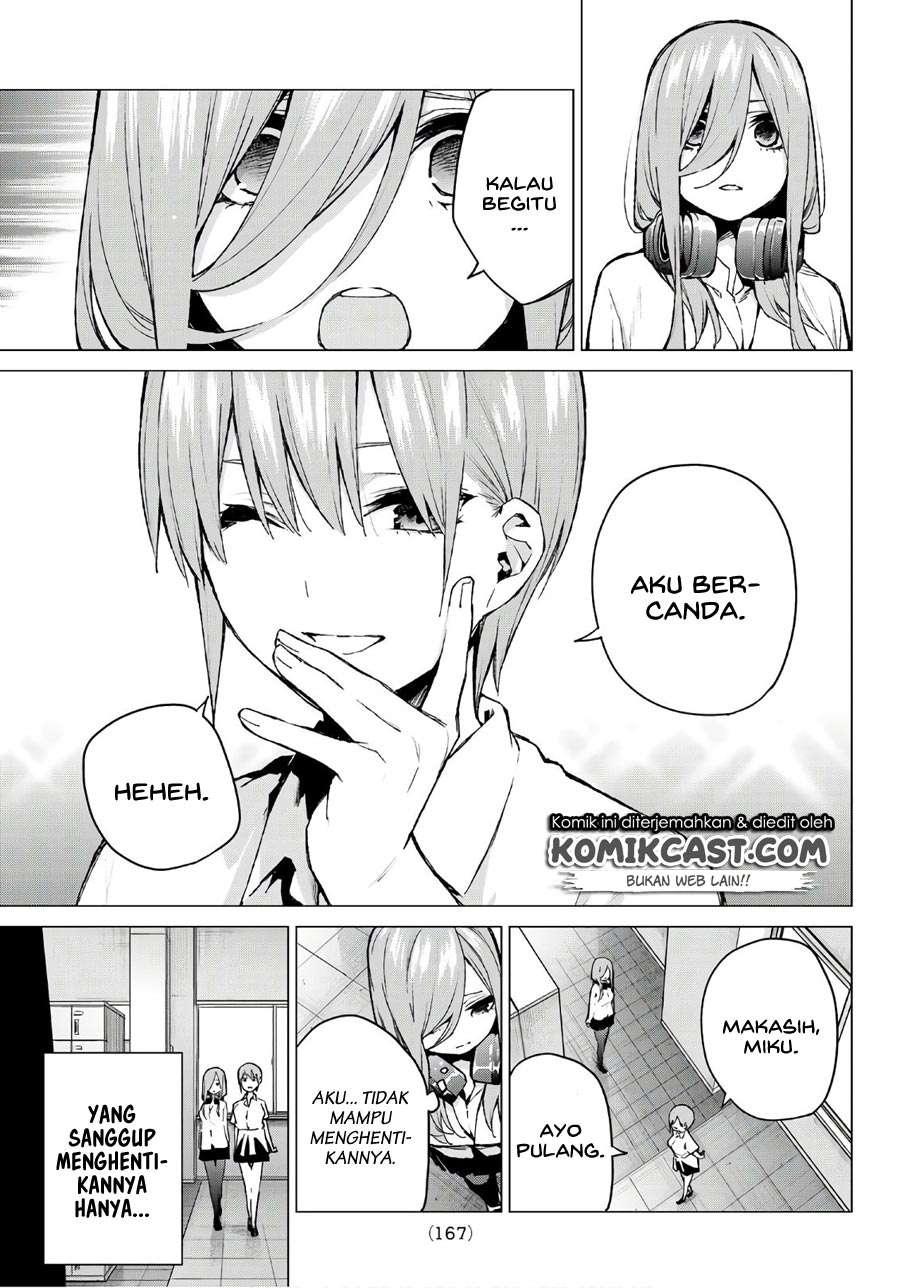 Go-toubun no Hanayome Chapter 94 - halaman 15