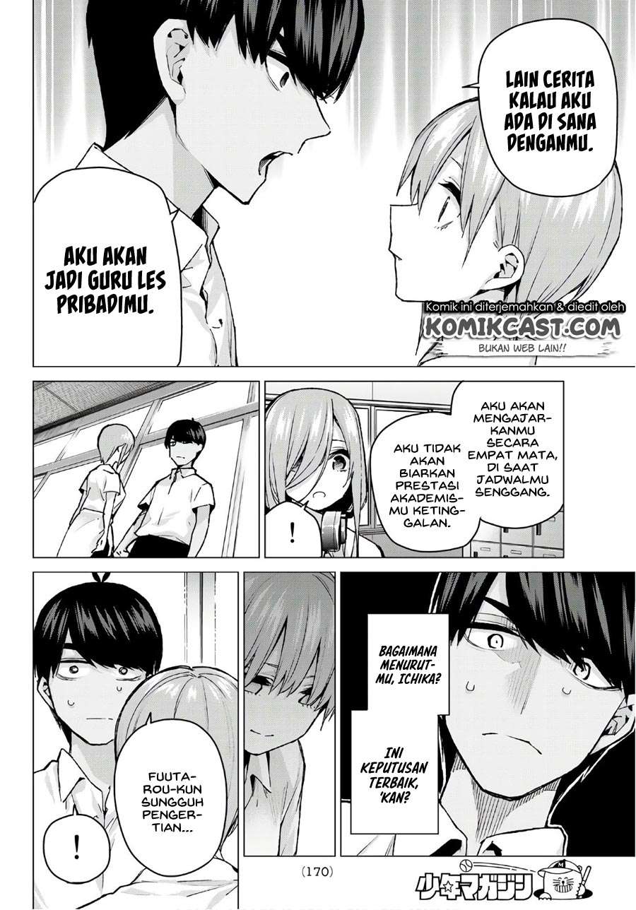 Go-toubun no Hanayome Chapter 94 - halaman 18