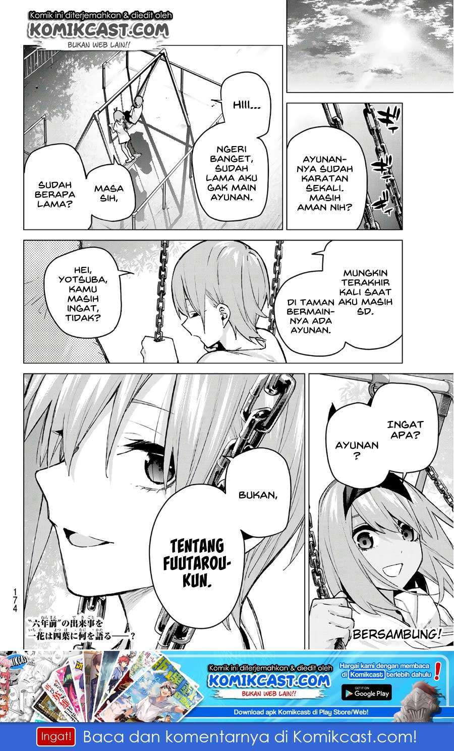 Go-toubun no Hanayome Chapter 94 - halaman 22