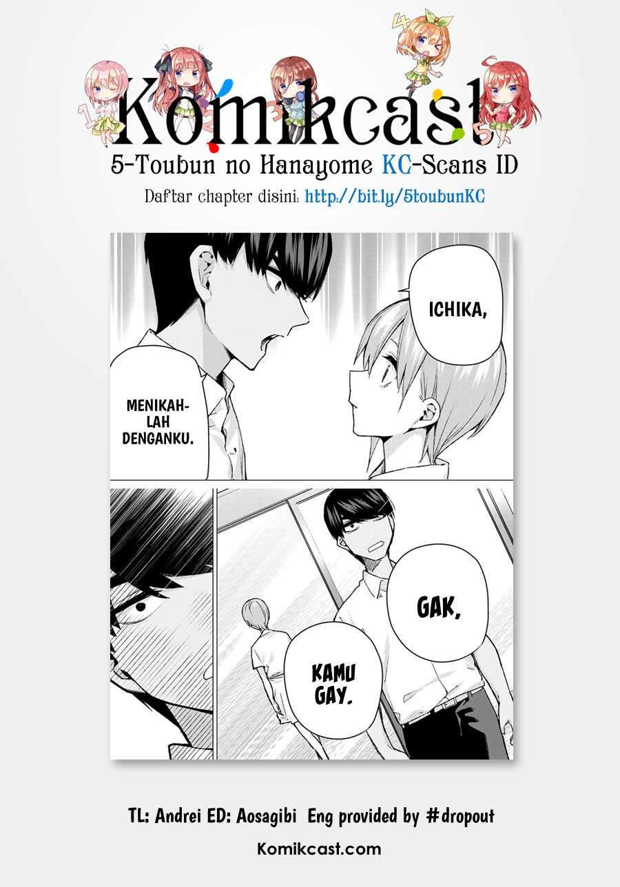 Go-toubun no Hanayome Chapter 94 - halaman 23