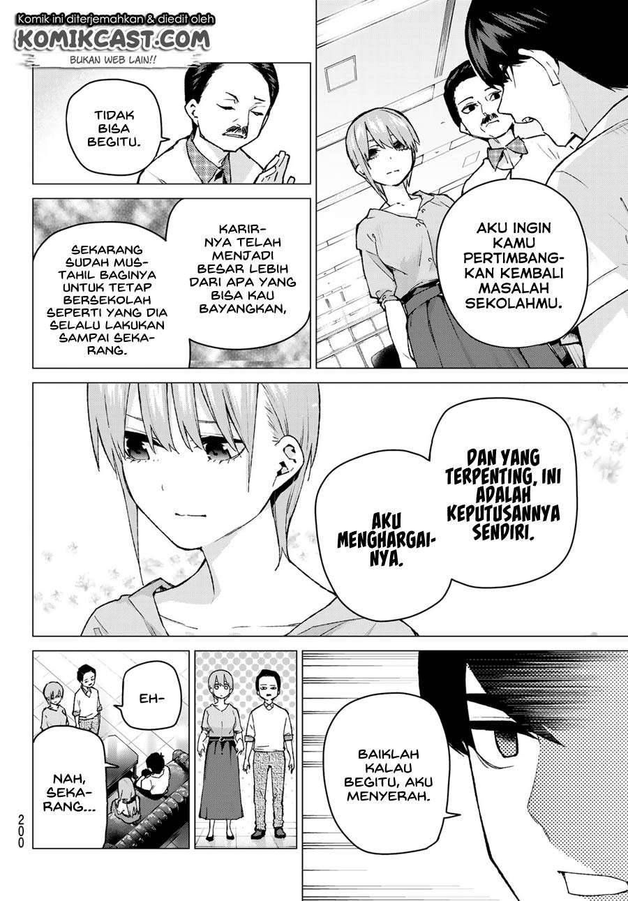 Go-toubun no Hanayome Chapter 95 - halaman 10