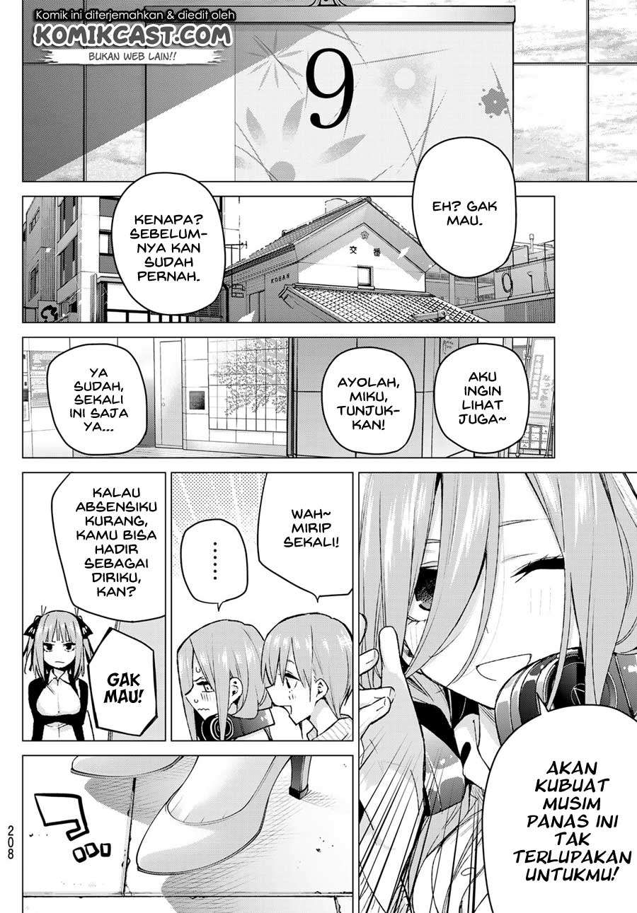 Go-toubun no Hanayome Chapter 95 - halaman 18