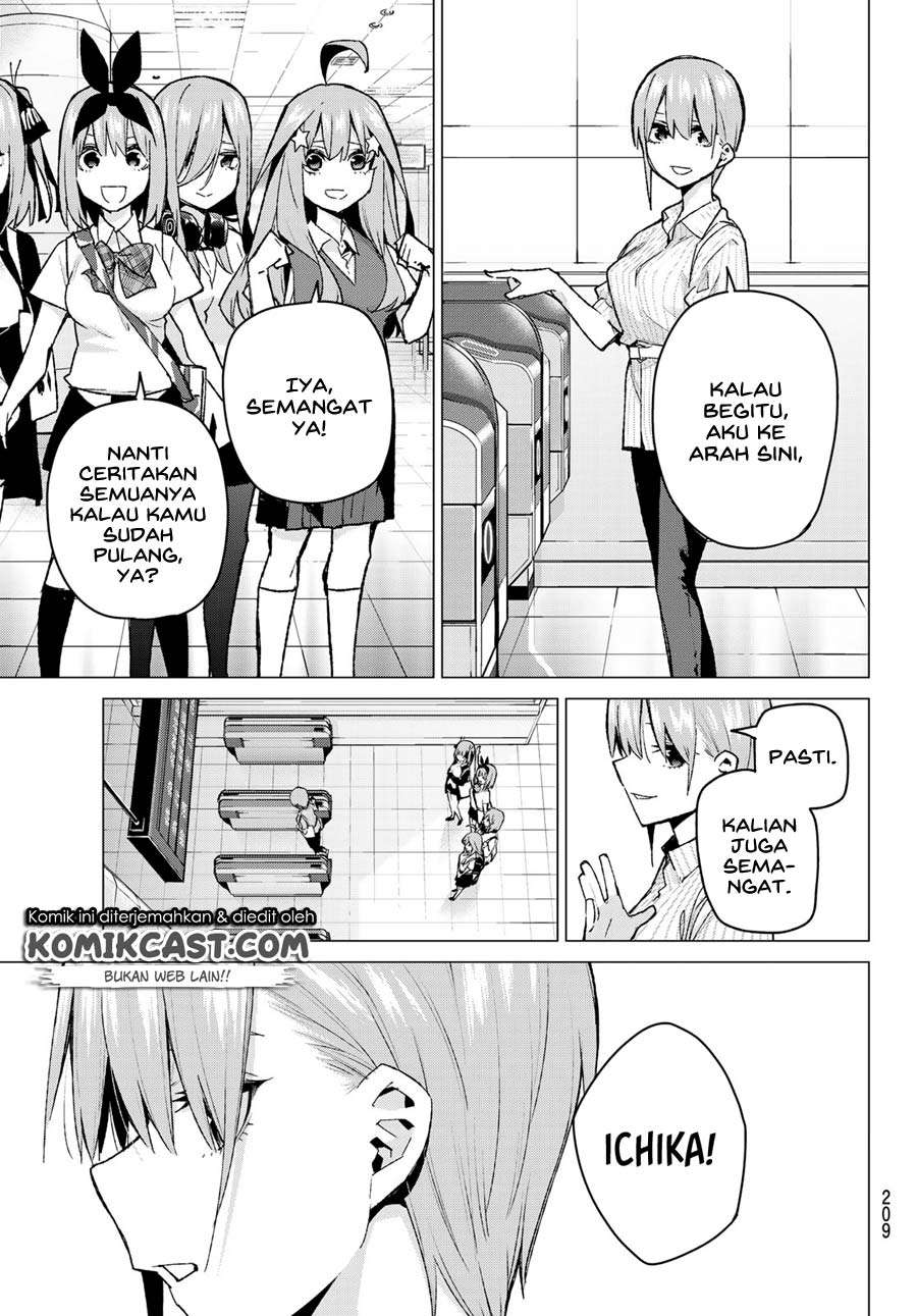 Go-toubun no Hanayome Chapter 95 - halaman 19