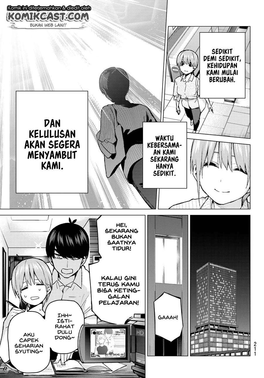 Go-toubun no Hanayome Chapter 95 - halaman 21