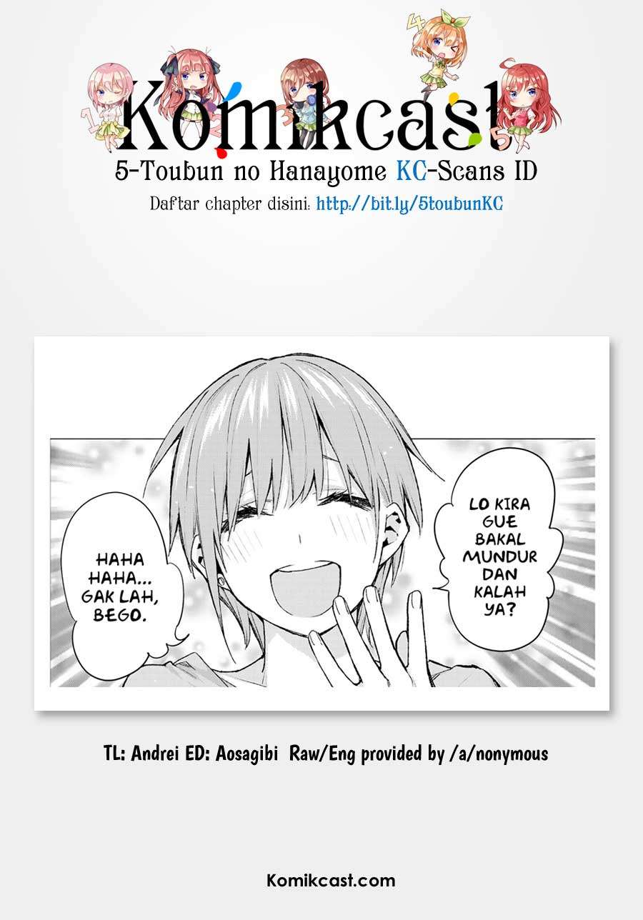 Go-toubun no Hanayome Chapter 95 - halaman 23
